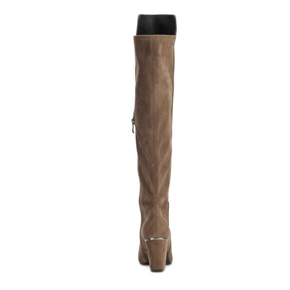 Dkny Women's Cilli Pointed-Toe Over-the-Knee Dress Boots  Size 6.5  Mushroom NWT - Picture 3 of 6